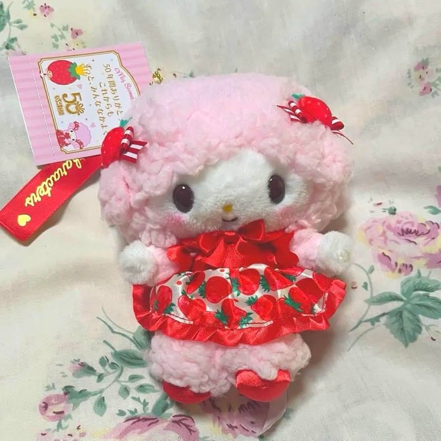 Amazon.co.jp: いちご新聞 50周年 マスコットホルダー マイ